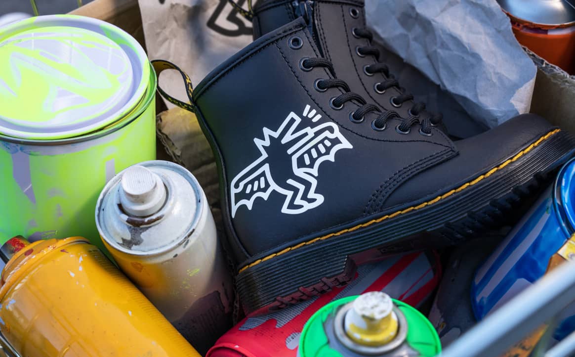 Dr. Martens collaborates with Keith Haring