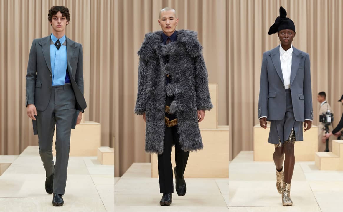 Burberry presents menswear-focused collection during LFW