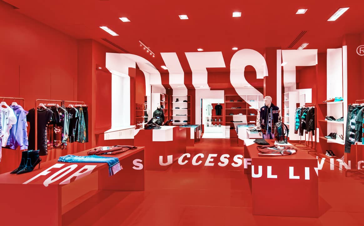 En images : Diesel inaugure un nouveau concept de magasin