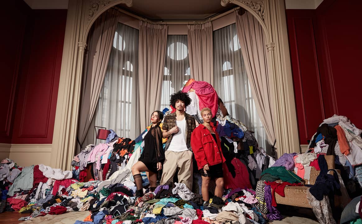 Vanish partners with the British Fashion Council to highlight throwaway fashion