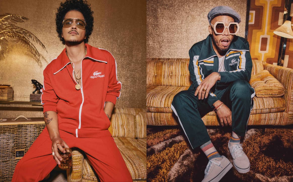 Bruno Mars launches first fashion line with Lacoste