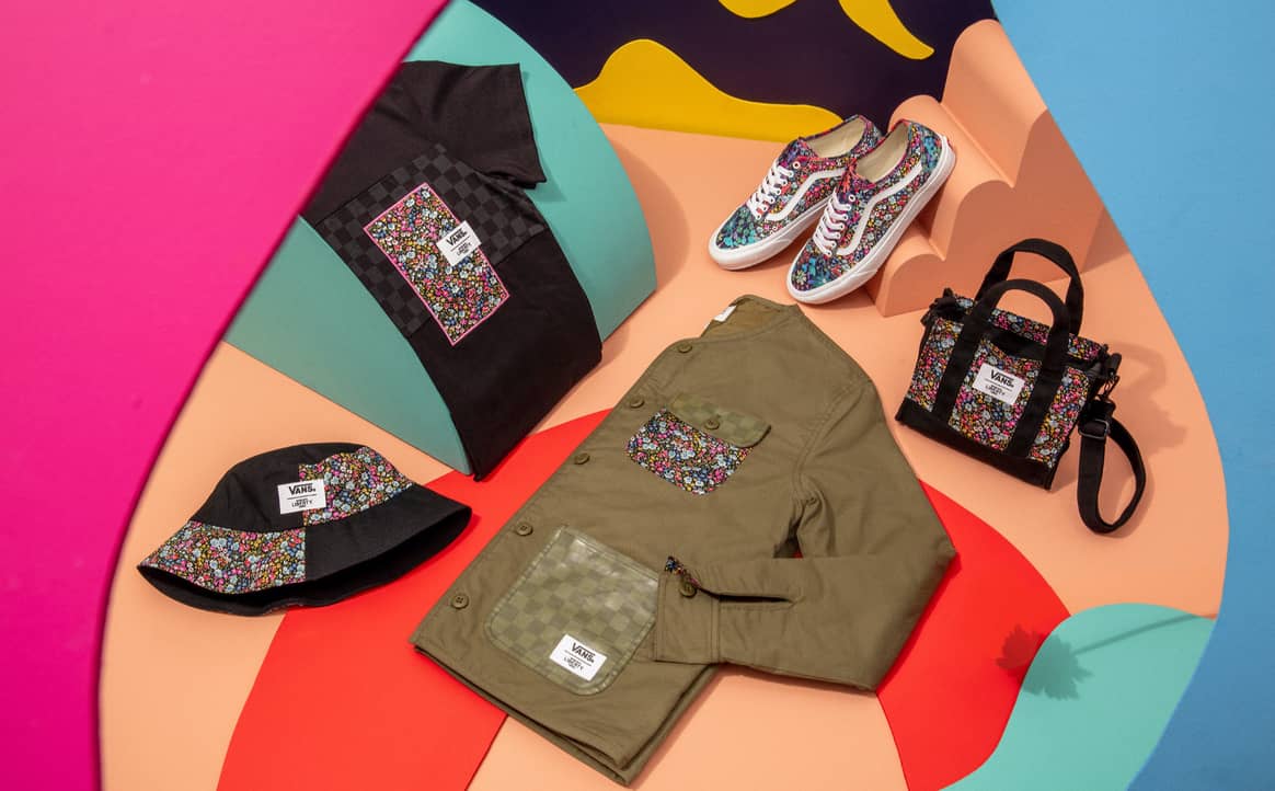 Vans launches collection made with Liberty of London fabrics