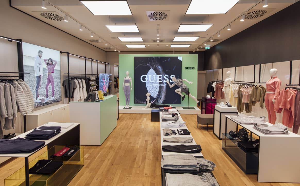 Guess eröffnet ersten Activewear-Pop-up-Store in Oberhausen