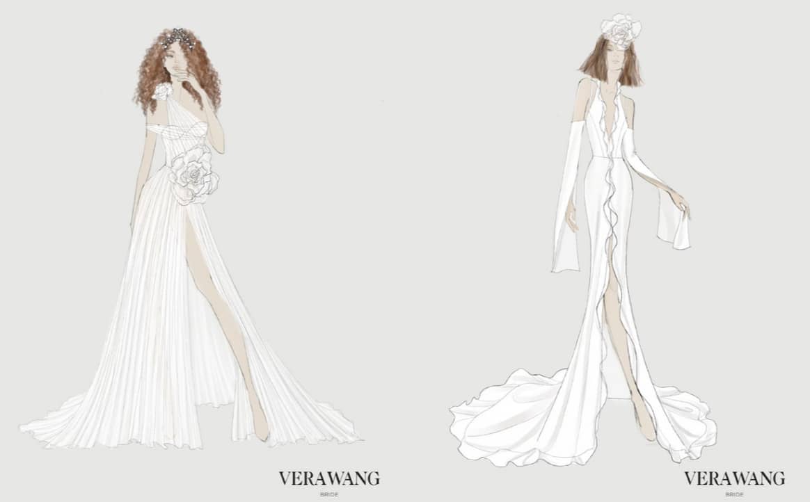 courtesy of Pronovias Group, Vera Wang Bride