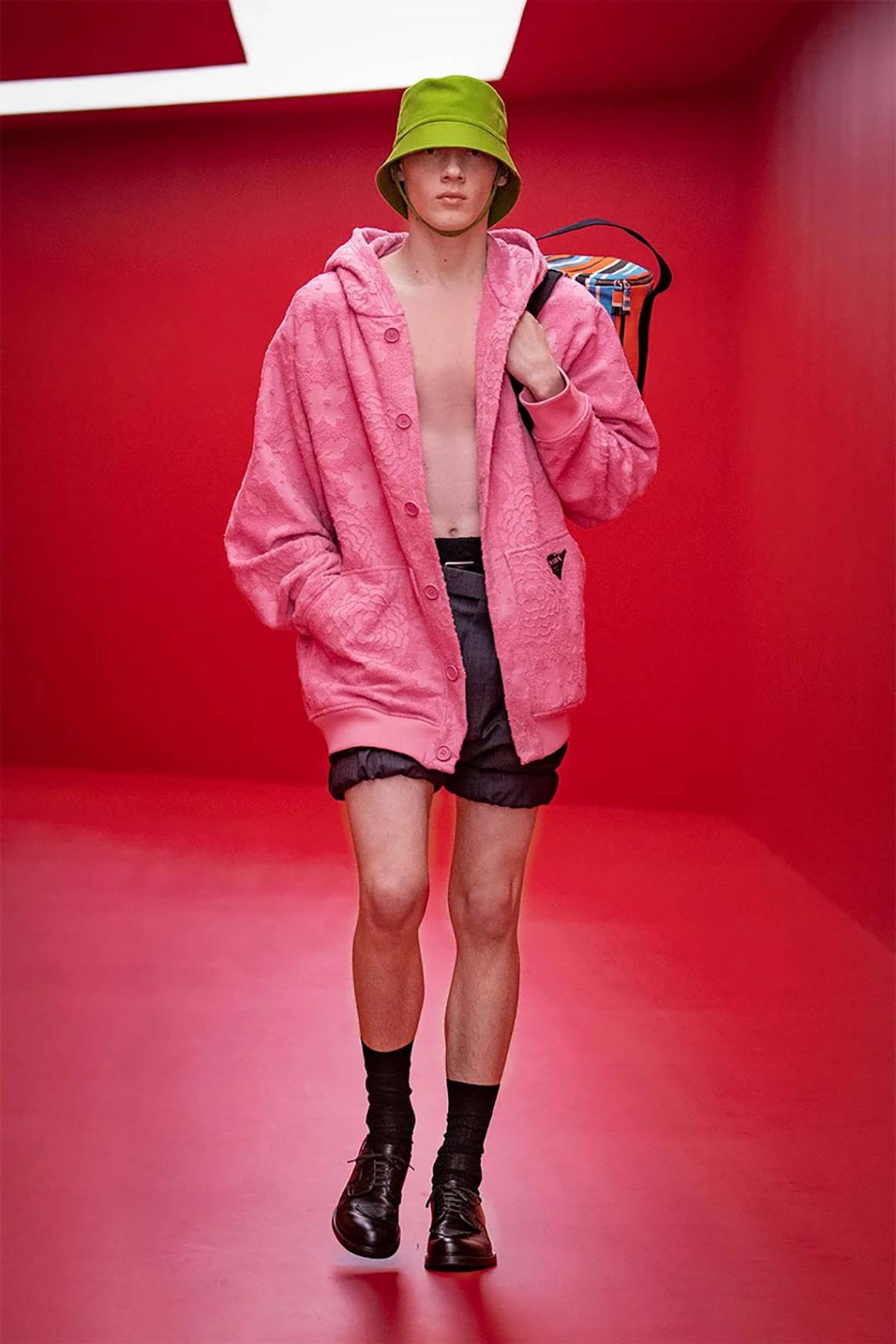 Photo Credits: Colección masculina para la temporada Primavera/Verano 2022, Prada.