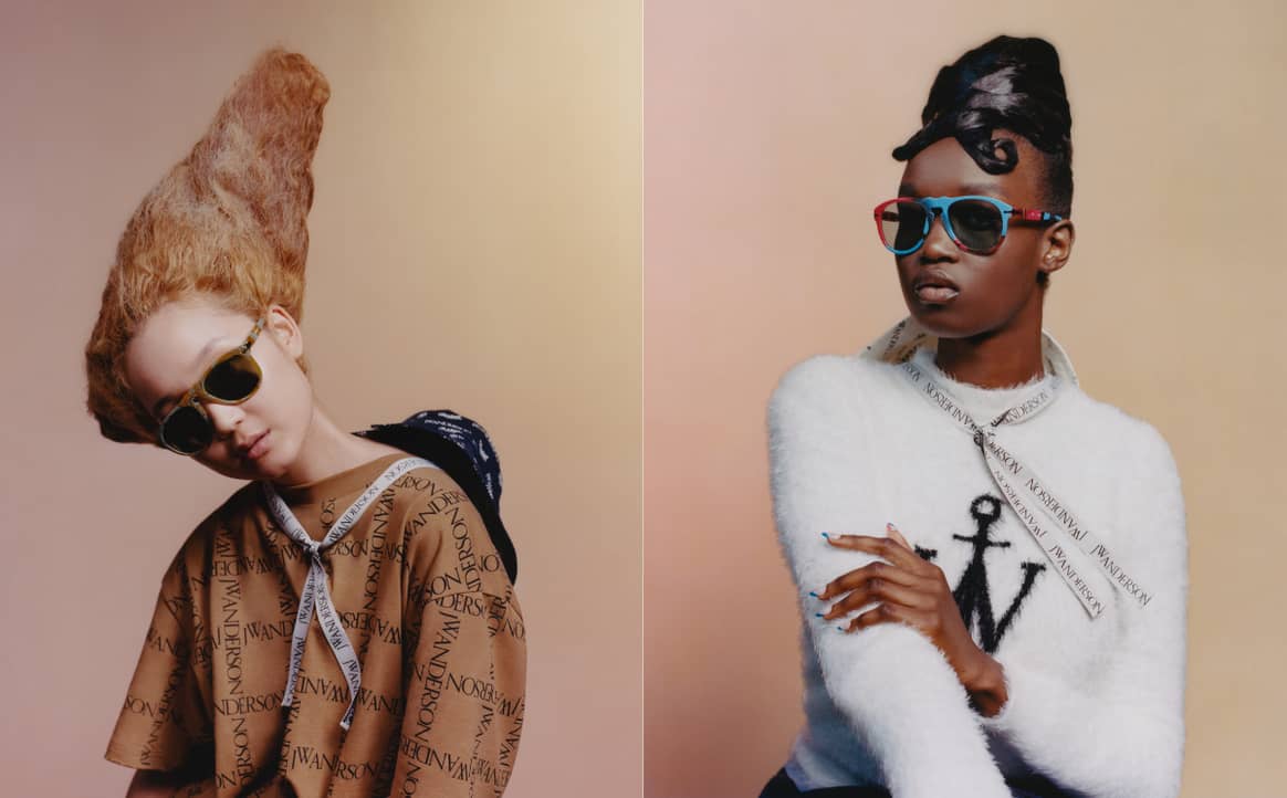 Image: courtesy of JW Anderson x Persol by Tyler Mitchell