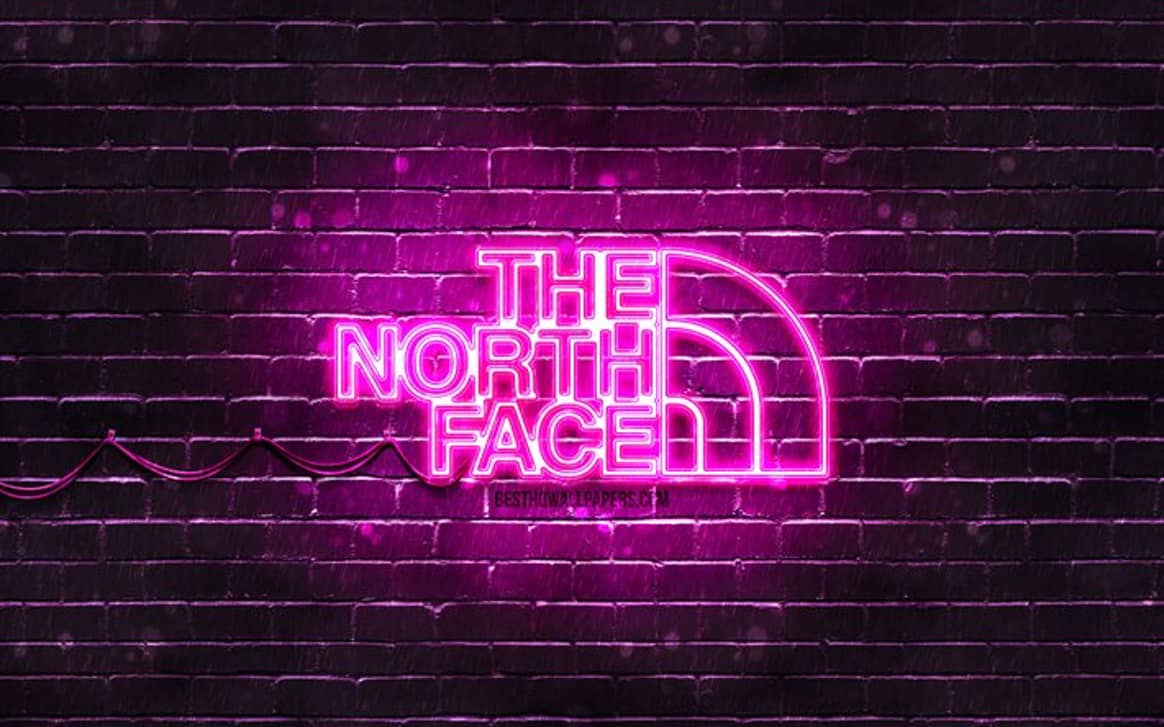 Image: The North Face neon sign