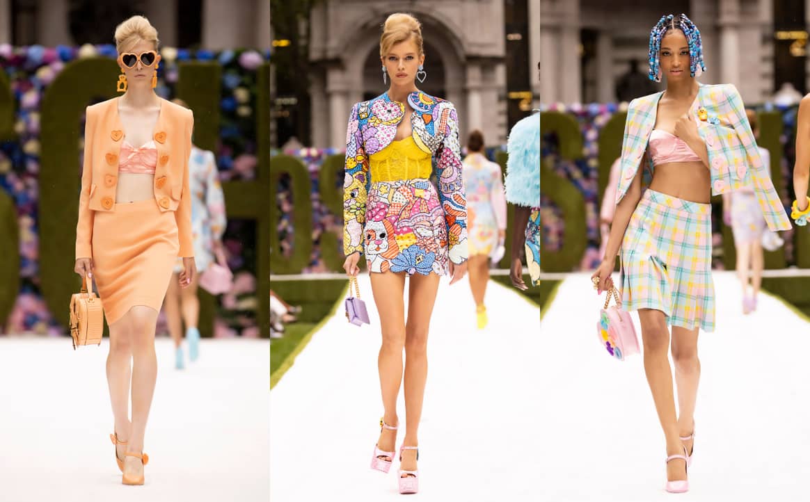 Image: courtesy of Moschino; spring/summer 2022
