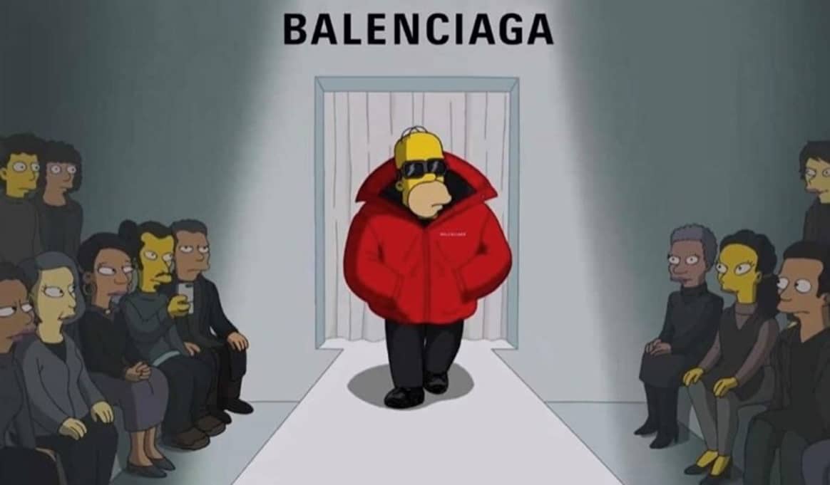 Imagen: The Simpsons / Balenciaga