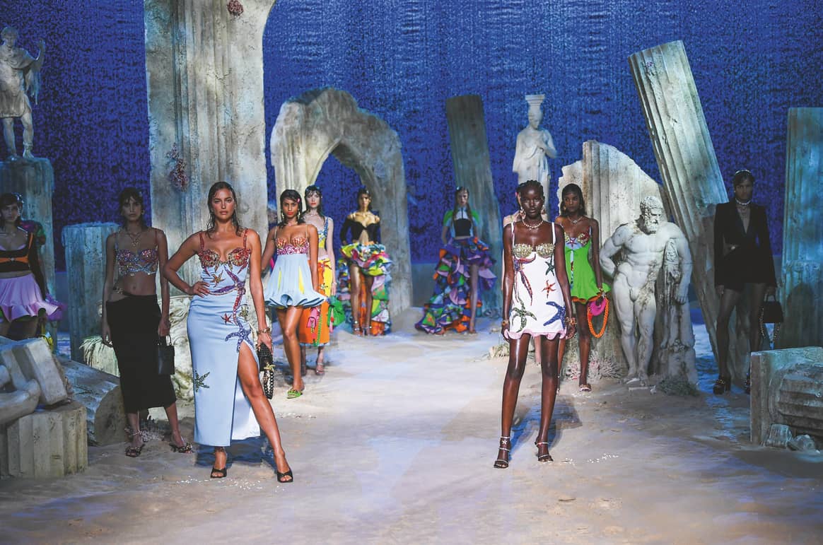 Versace SS21 Ready-to-Wear by IMAXtree