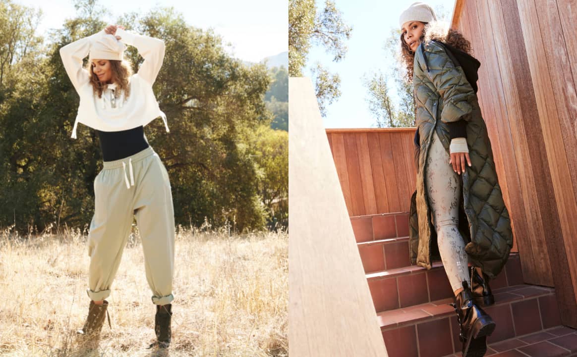 The Cozy Second Collection Of Halle Berry's Activewear Line With