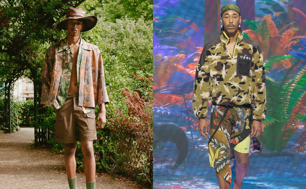 Mans SS22; Phipps SS22. Catwalk Pictures.