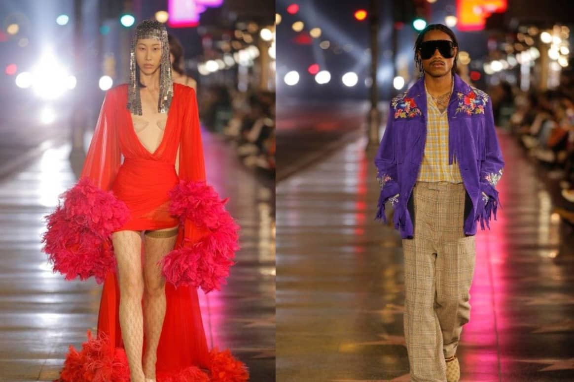 Gucci "Loveparade" Frühjahr/Sommer 2022. Fotos: Gucci