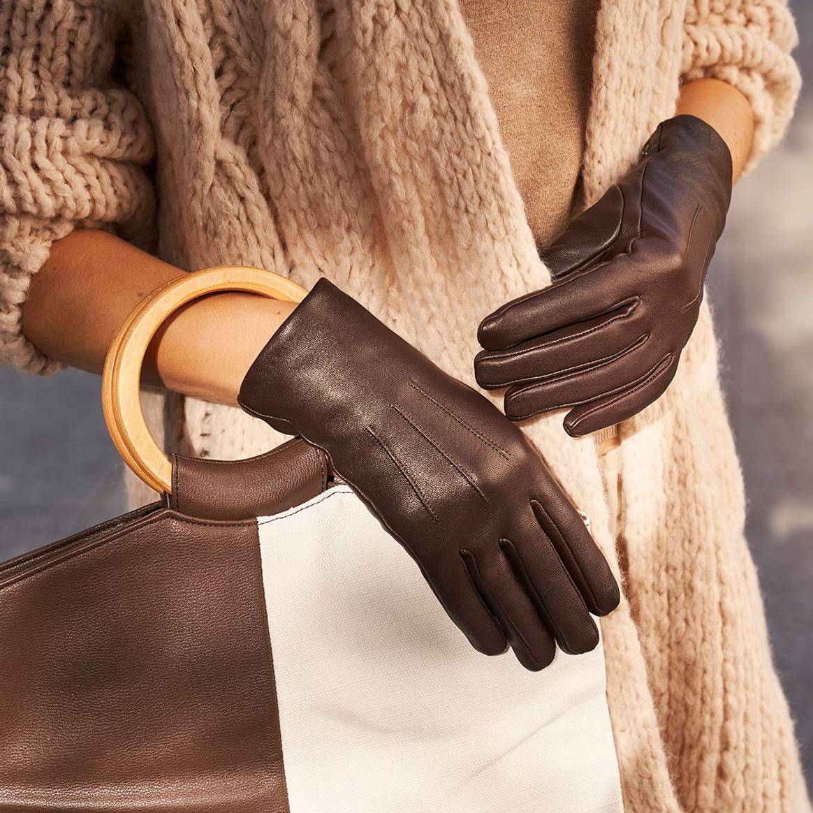 napo gloves: premium leather gloves with innovative touchscreen technology