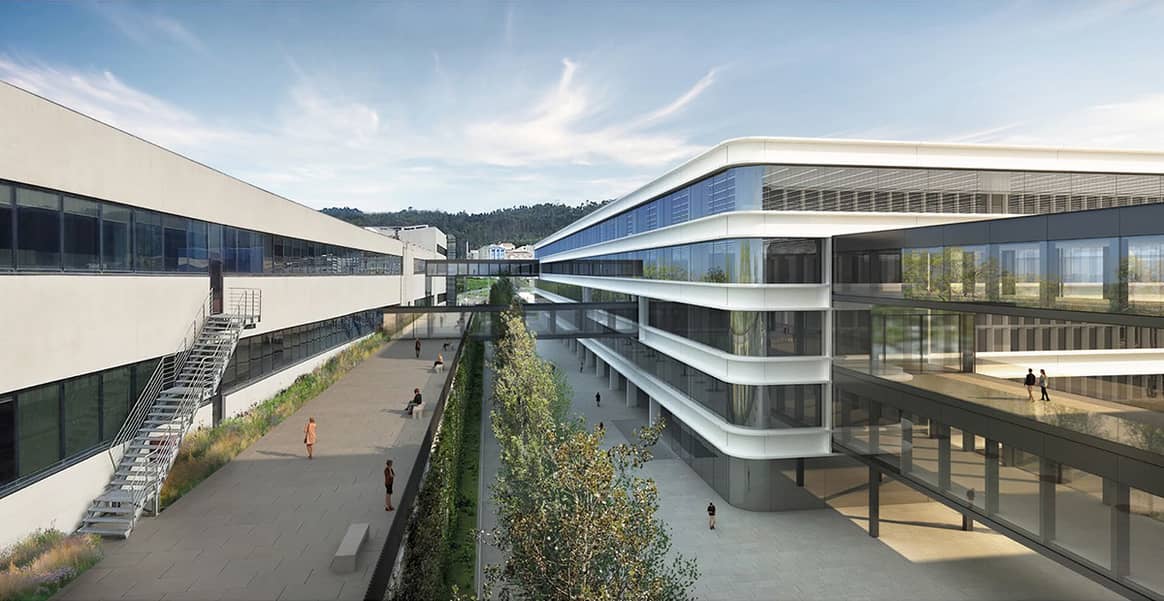 Photo Credits: Proyecto del nuevo edificio de Zara en la sede central de Inditex en Arteixo, La Coruña (España). Inditex.