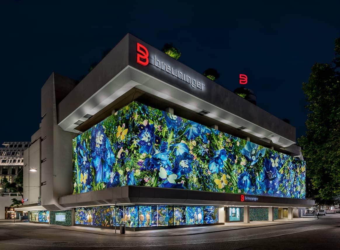 Breuninger flagship store in Stuttgart,
Germany. Image:
Breuninger
