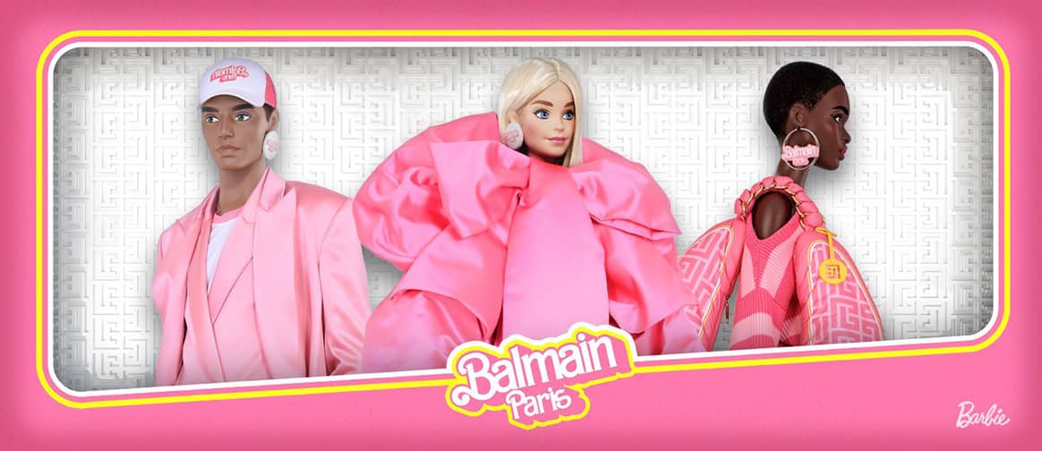 Photo Credits: Barbie x Balmain, colección phygital de prendas ready-to-wear, accesorios y activos NFT. Fotografía de cortesía.