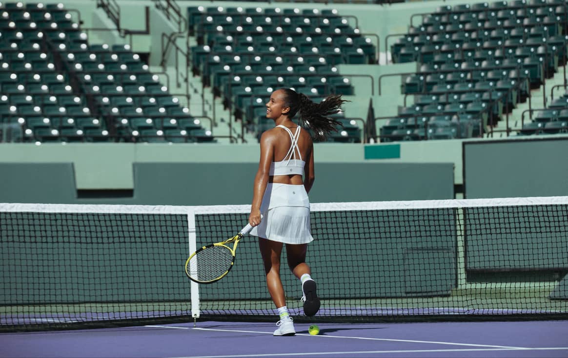 Lululemon has a new tennis collection of sportswear for women