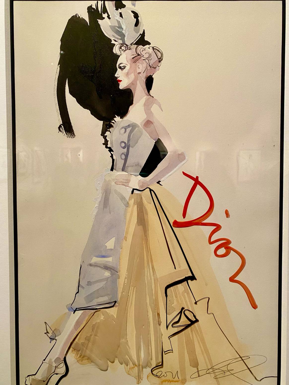 Illustration von David
Downton