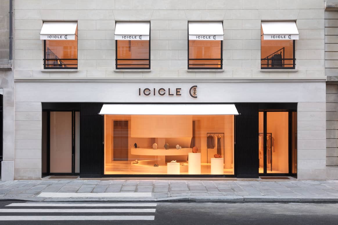 Boutique Icicle rue du Faubourg Saint-Honnoré © Romain
Laprade - Icicle