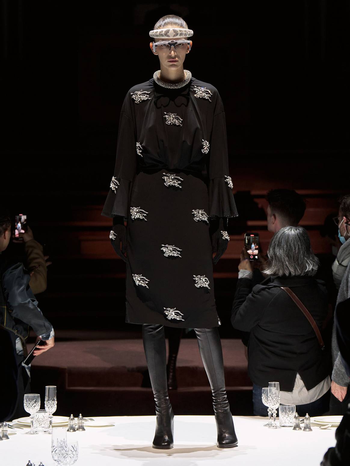 Photo Credits: Burberry, desfile de la colección de hombre y mujer para la temporada Otoño/Invierno 2022/2023 FW22.