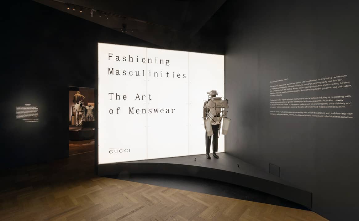 Image: V&A; Fashioning Masculinities: The Art of Menswear