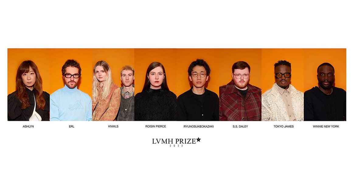 Photo Credits: Los directores creativos de las ocho casas de moda finalistas al LVMH Prize 2022. LVMH, fotografía de cortesía.