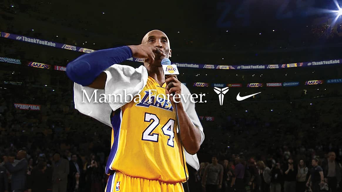 Photo Credits: Kobe Bryant. Nike, fotografía de archivo.