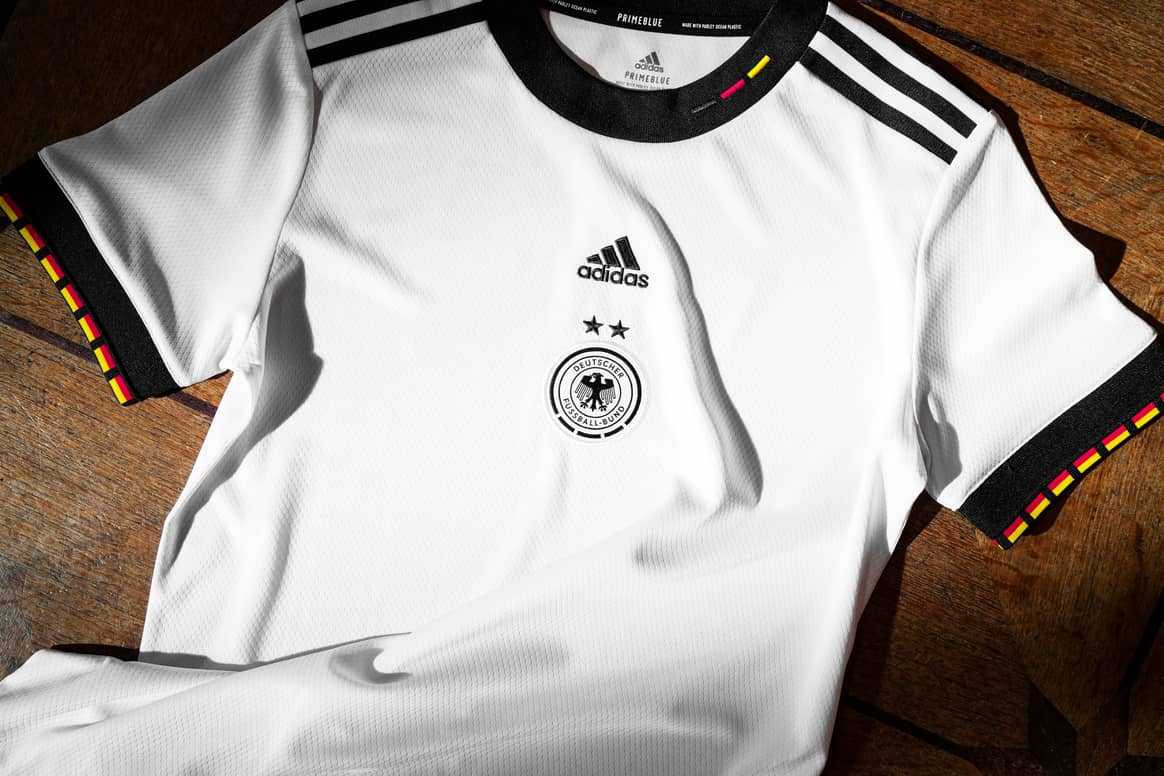 Heimtrikots der Fußballnationalmannschaft. Bild: Adidas
