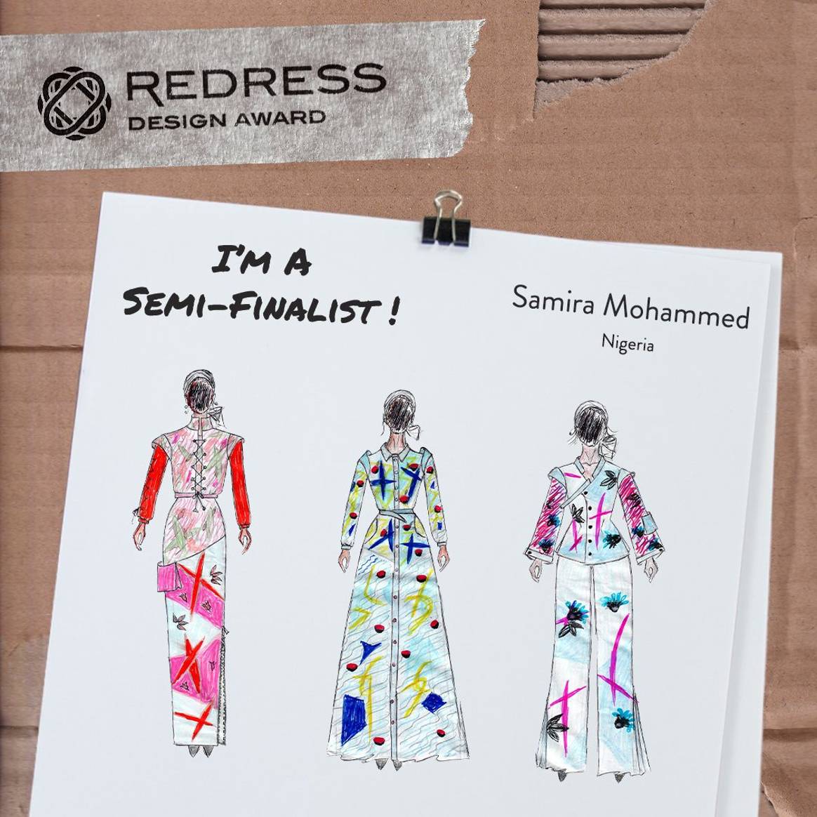 Image: Redress Design, Designer: Samira Mohammed, Nigeria