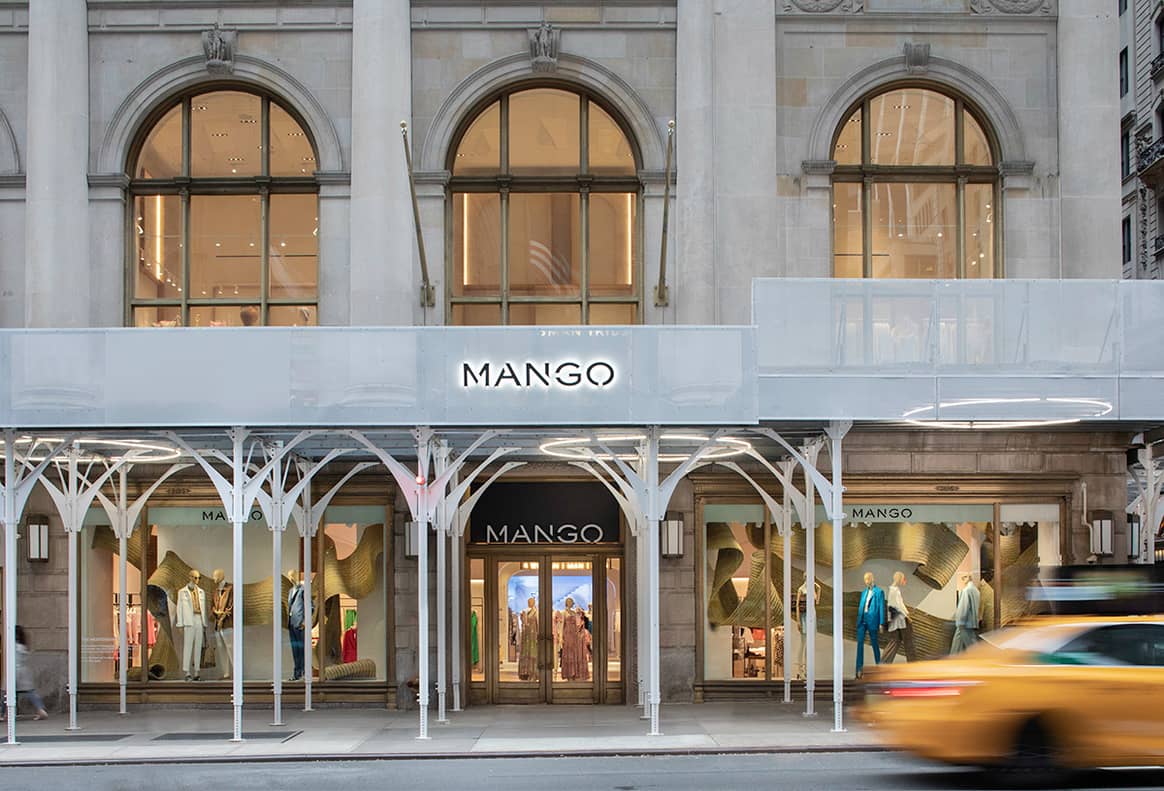Photo Credits: Nueva flagship store de Mango en el número 711 de la Quinta Avenida de Nueva York.