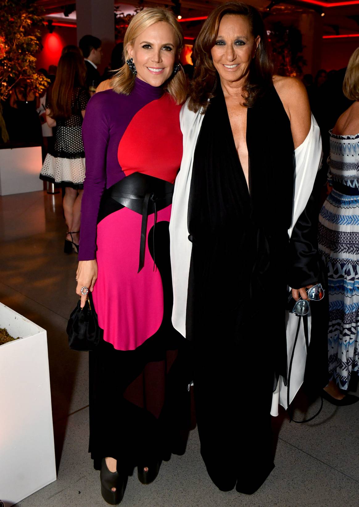 Donna Karan and Tory Burch Photo Getty Images for The New School