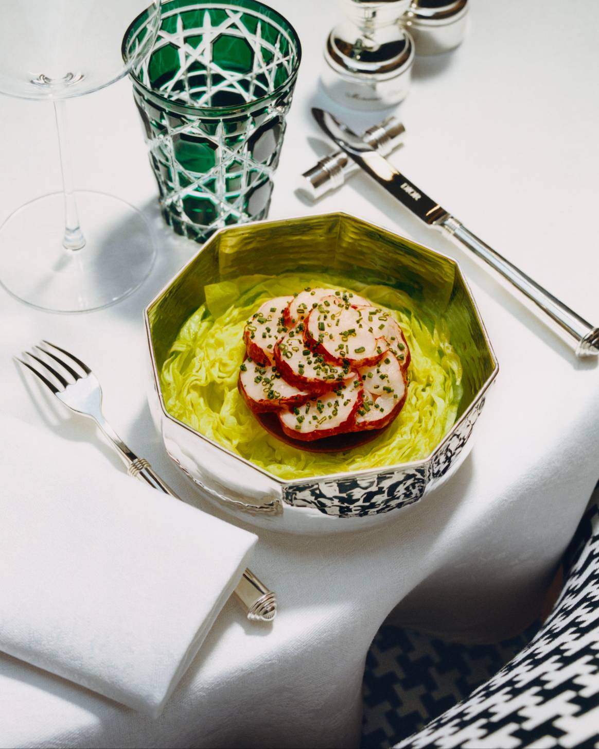 Catherine's Salat im Dior Restaurant. Bild: Dior
