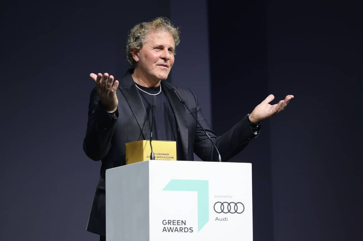 Renzo Rosso bei den Green Awards. (Foto: Andreas Rentz/Getty Images for Greentech Festival)