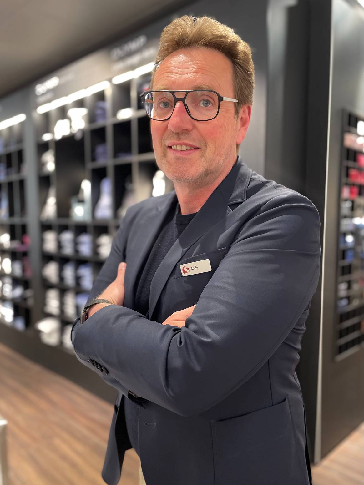 Thomas Bode, head of the menswear department and of
cooperation management at Stackmann. Image: Stackmann