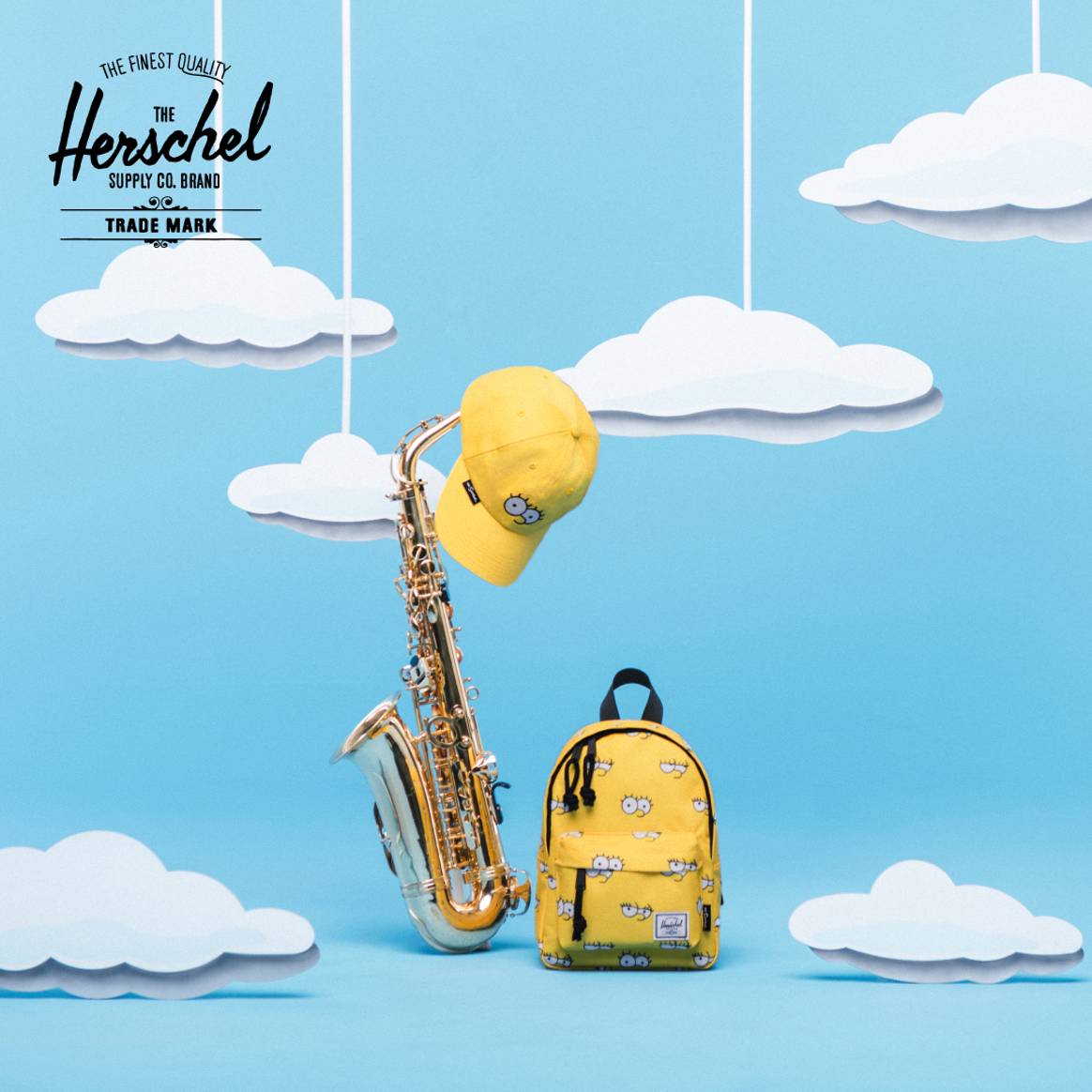 Herschel Supply and The Simpsons, courtesy of the brand