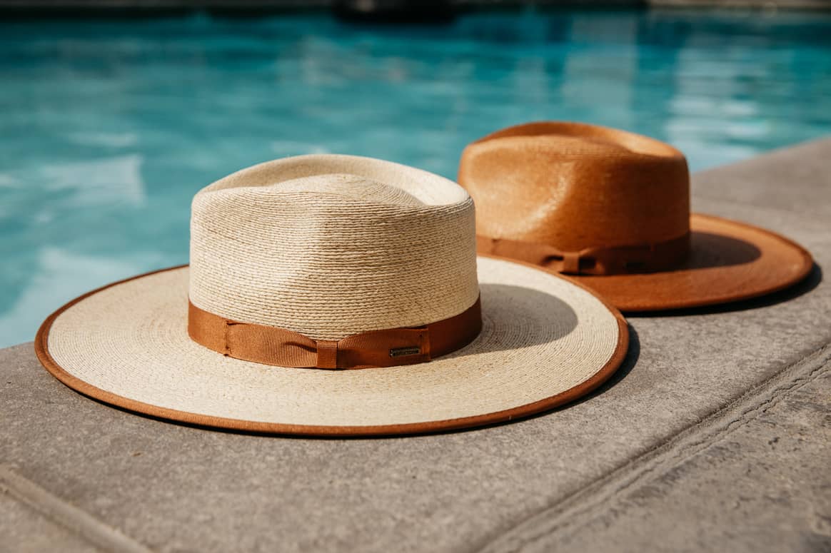 Men's Straw Hats - Sun, Beach & Summer Straw Fedoras – Brixton