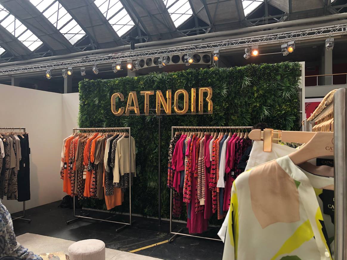 Catnoir-Stand auf der Modefabriek. Bild: Catnoir