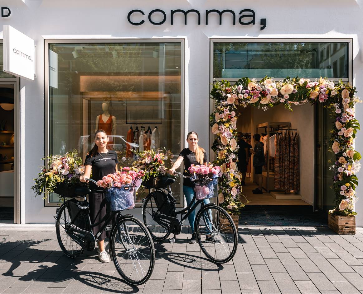 Comma store in Mannheim, Germany / Comma