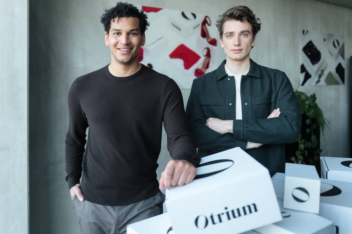 Otrium-Gründer Milan Daniels (links) und Max Klijnstra. Bild: Otrium