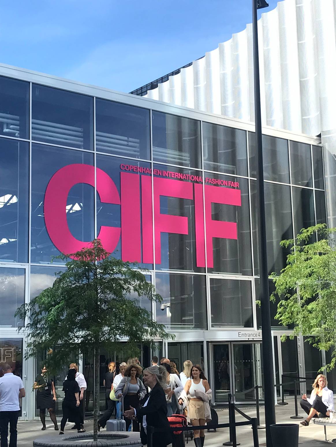 De ingang van CIFF, beeld door FashionUnited