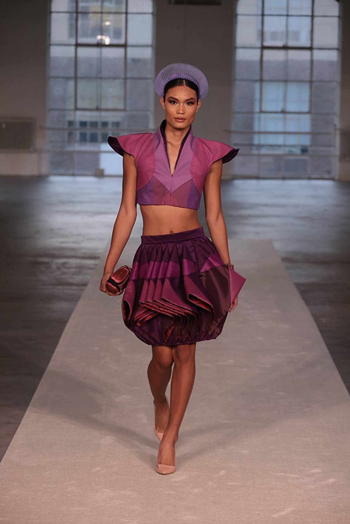 A look by Advanced Fashion Design at FIDM student Esther Gaor. Image courtesy of the Fashion Institute of Design and Merchandising.
