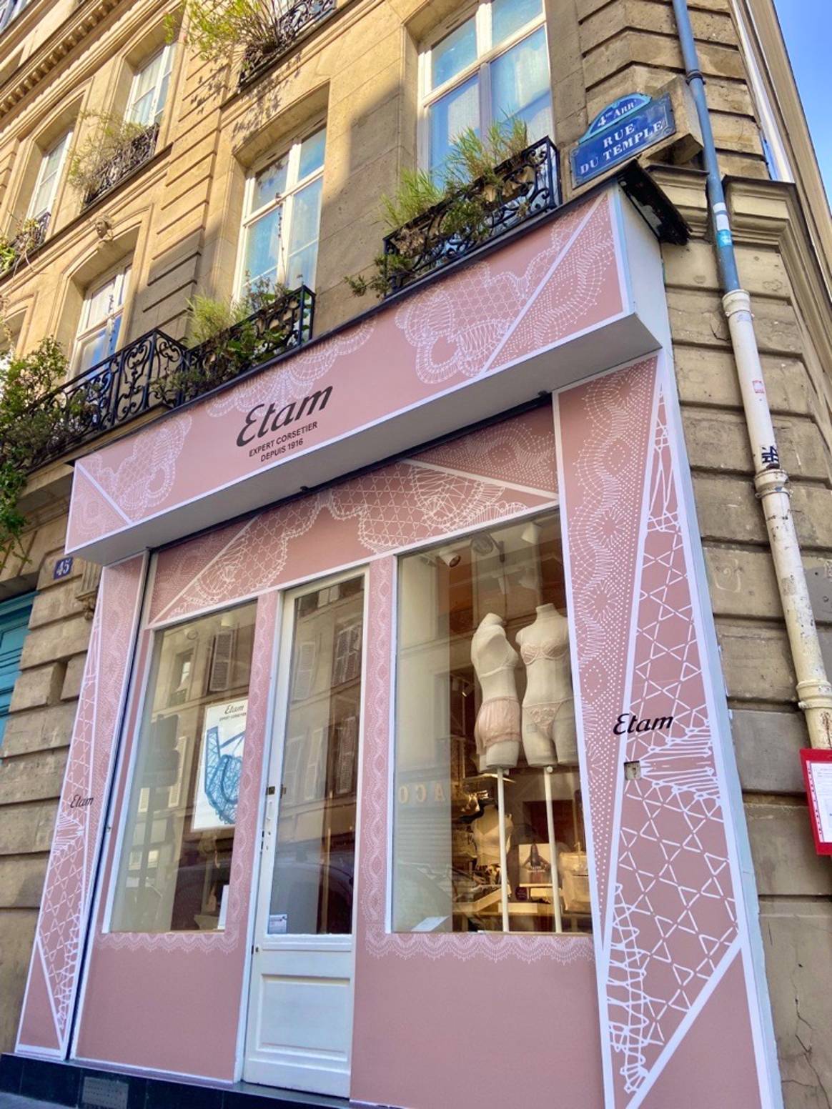 We're launching @etam pop-ups in selected stores! Find lingerie