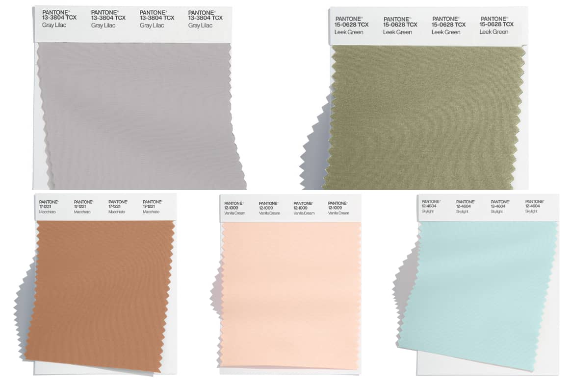 Image: Pantone Fashion Colour Trend Report SS23 for NYFW