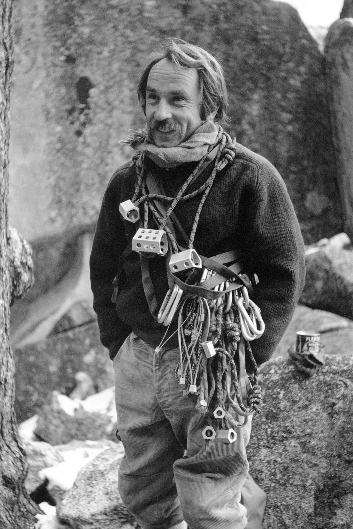 Yvon Chouinard, de joven. Imagen a través de Patagonia