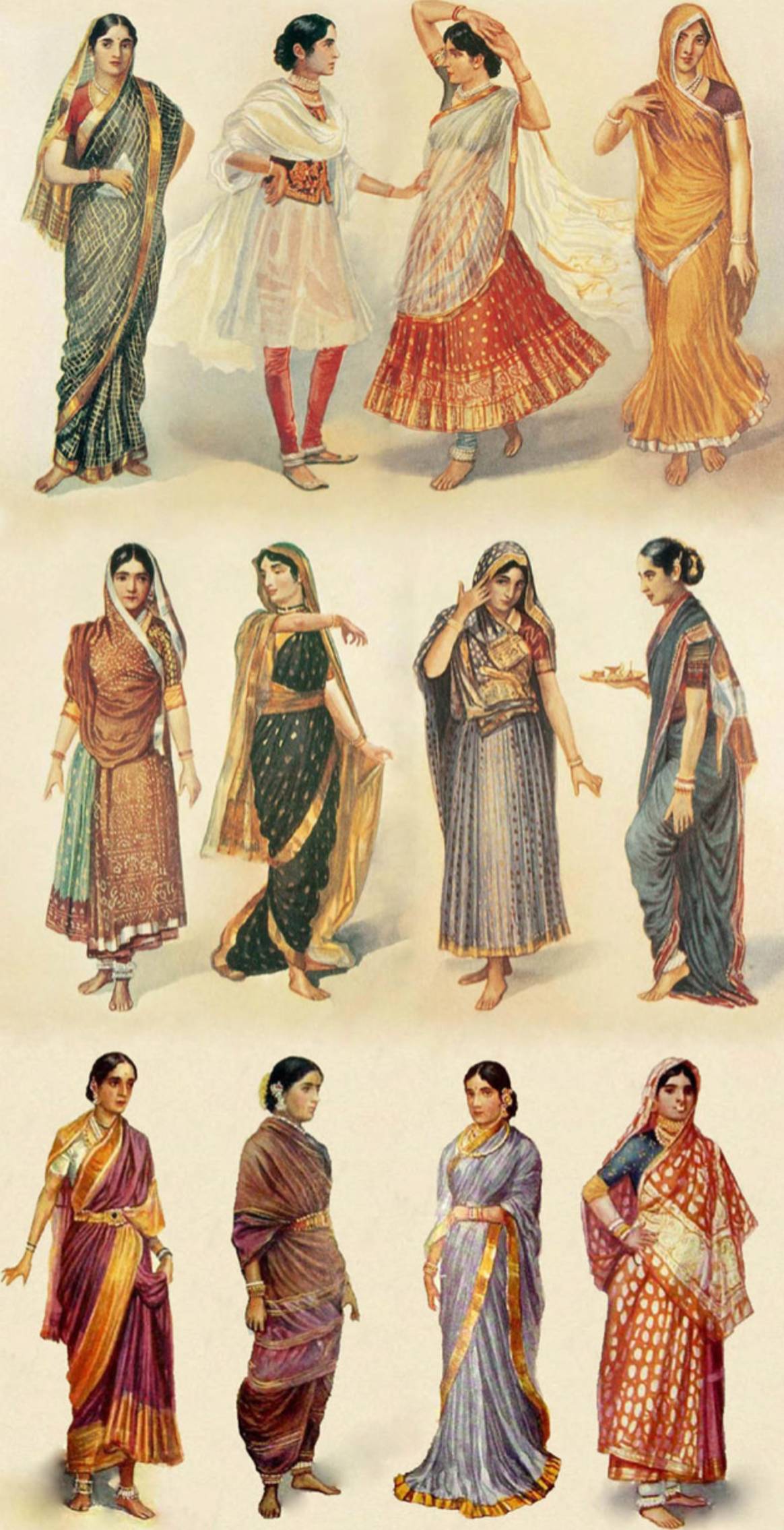 sari styles