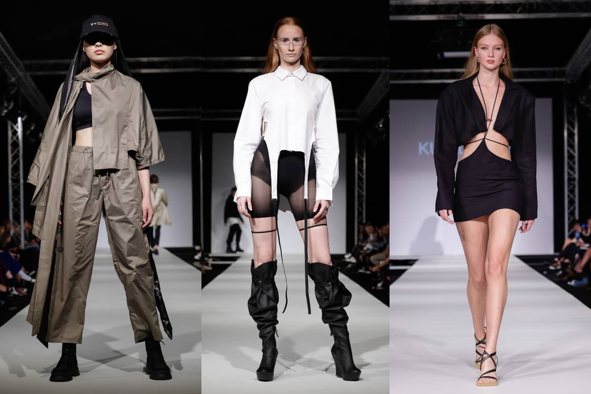 Von links nach rechts: True You, Miju Clothing, Kubidesze. Bild: MQ Vienna Fashion Week
