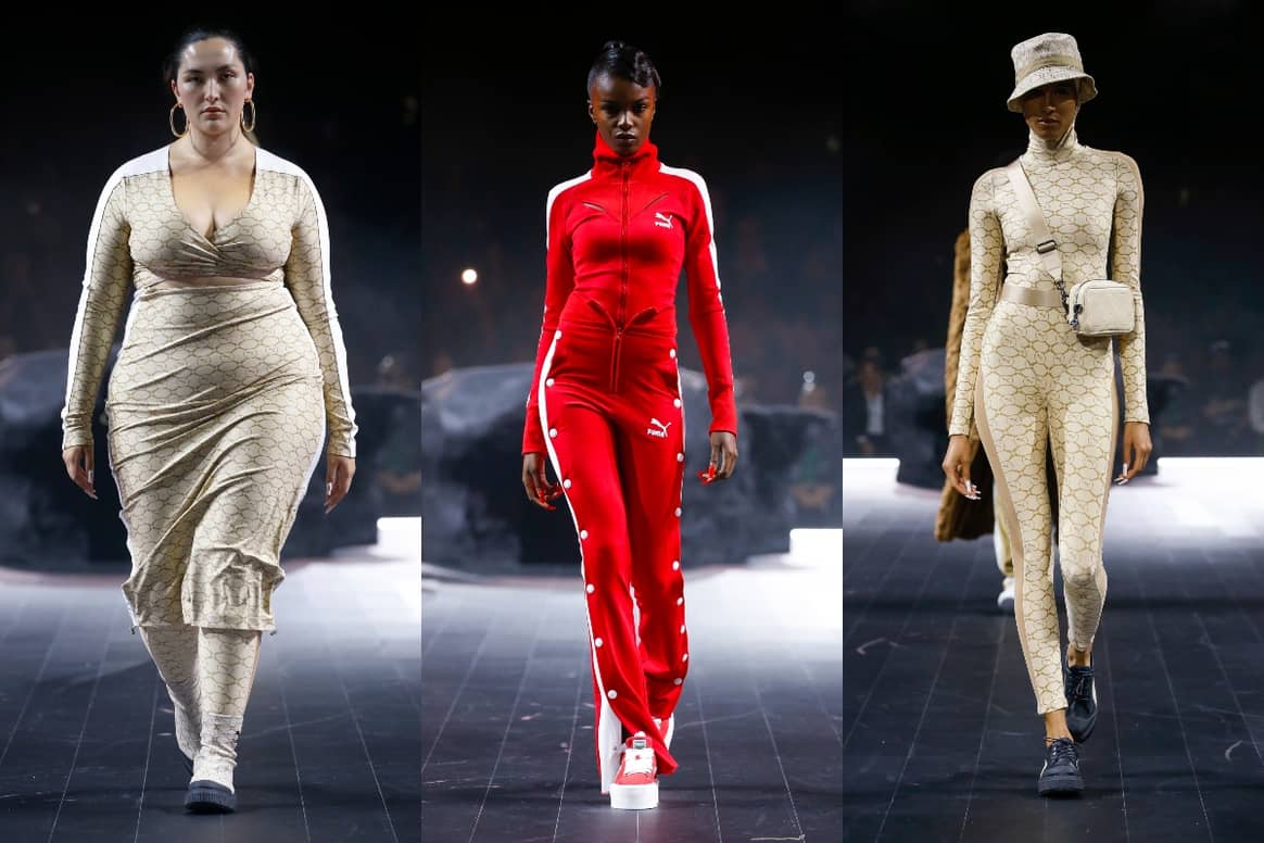 'Luxe Sport'-Stücke bei Pumas NYFW-Show. Foto: Dan Lecca für Puma