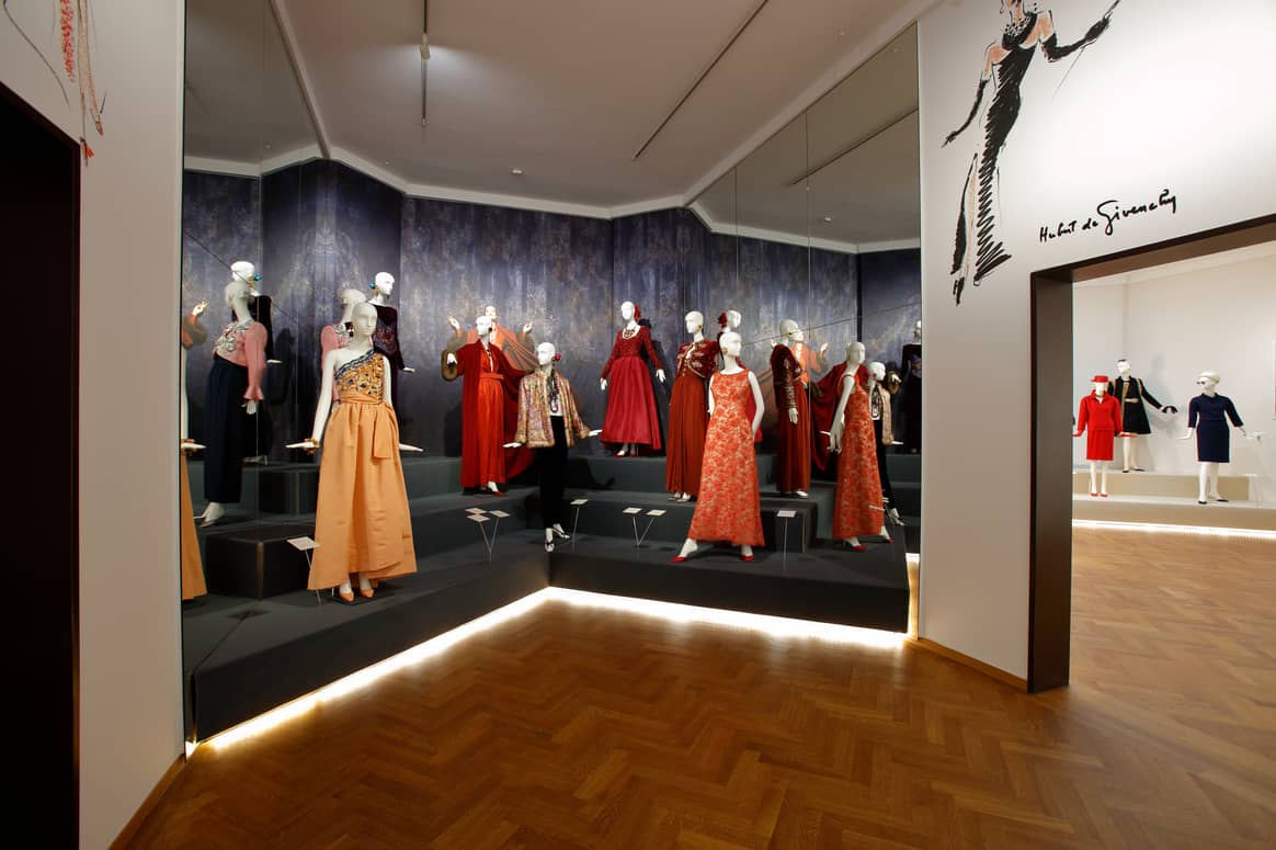 Hubert de Givenchy: To Audrey with Love tentoonstelling. Beeld via: Kunstmuseum