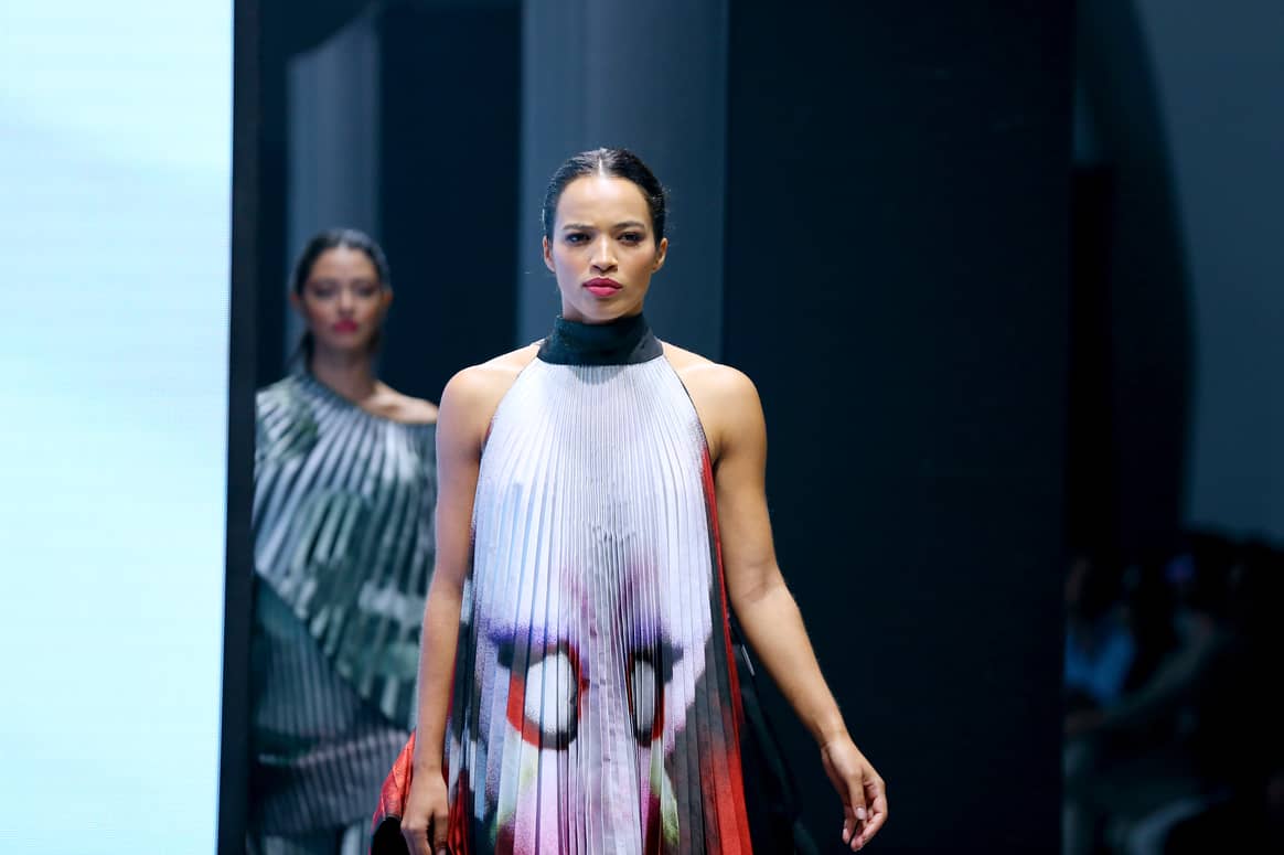 Image: Istituto Marangoni Dubai Metaverse Talents Fashion Show, courtesy of Istituto Marangoni.
